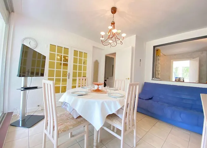 公寓 Calme Et Verdoyant: 2 Pieces, Terrasse, Parking, Proche Et Commerces - Fr-1-245-74 La Baule