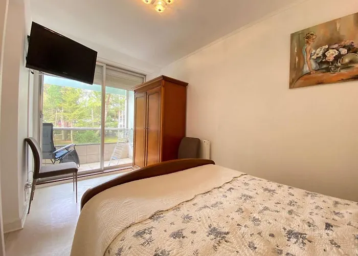 Calme Et Verdoyant: 2 Pieces, Terrasse, Parking, Proche Et Commerces - Fr-1-245-74 公寓 La Baule